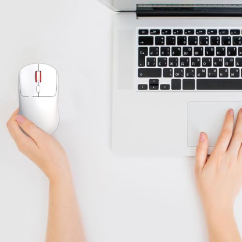 Ratones de computadora inalámbricos 2.4 G con receptor USB y botones silenciosos 2