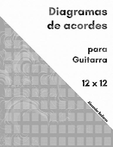 Diagramas de acordes para guitarra: 12x12