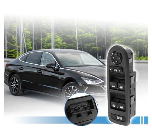 Interrupteur vitre électrique bloquée : commande conducteur 96644915XT pour 308 SW