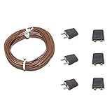 Krippen Zubehör Alfred Kolbe Krippen AM 11 Weihnachtskrippen-Zubehör-Set 5m Kabel, 3 Stecker und 3 Steckverbindungen für 3,5-12 V Beleuchtung by Alfred Kolbe Krippen