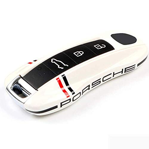 Preisvergleich Produktbild Abdeckung Für Autoschlüssel, Schlüsselaustausch-Schlüssel Shell-Fall-Abdeckung Für Porsche 911 Und Boxster Cayman 718 Cayenne Panamera Macan, Elegantes Aussehen, Leicht Zu Reinigen, Zwei Stile,B,New