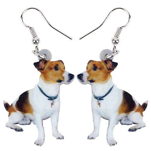 Questi orecchini Jack Russell sono delicati e unici, la scelta migliore per gli amanti degli animali.