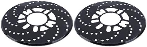 DearAnswer Car Disc Brake Rotor Trim Decorative Covers Retrofit Car Disc Brake Rotor Covers Auto Parts,Black
