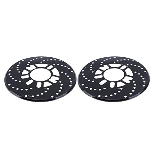 Dearanswer Car Disc Brake Rotor Trim Decorative Covers Retrofit Car Disc Brake Rotor Covers Auto Parts,Black #TOP3