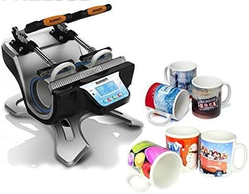FreeSUB ST-210 Heat Press Machine with mugs