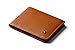Bellroy Hide & Seek Wallet, Portefeuille Slim Cuir, Protection RFID Disponible, Pochette Cachée (Max.12 Cartes, Argent, Poche Monnaies) - Caramel