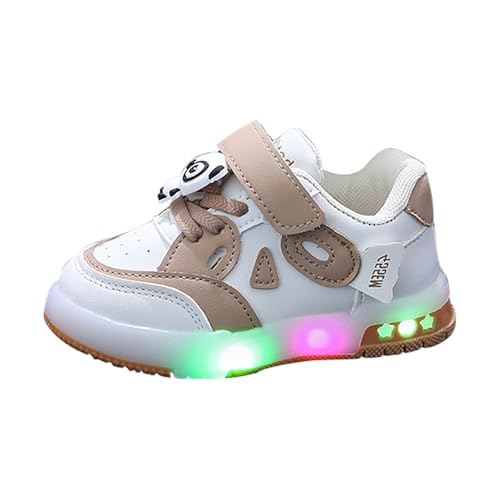 Toddler Boys Girls Cute Sneakers Baby Panda Walking Athletic Shoes Lightweight Flat Wide Slip On Running Trainers