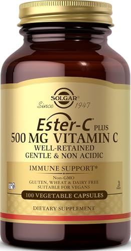 Solgar Ester-C Plus Vitamina C 500 mg | 100 Cápsulas