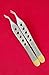 Set of 2 O.R PCS ADSON TISSUE1X2 Micro Plastic Surgery FORCEP Instruments W/Gold Handle