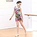TUONROAD Girls Gymnastics Leotards for Kids 7T 8T 3D Tie-Dye Swirl Printed Dance Clothing