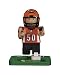 NFL GEN3 Cincinnati Bengals A.J. Hawk Limited Edition Minifigures, Black, Small
