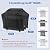 SunPatio Barbecue Grill Cover 65 Inch, Outdoor Heavy Duty Waterproof Charcoal Gas Grill Cover, Fade Resistant, All Weather Protection Compatible for Weber Charbroil Nexgrill Grills and More, Black
