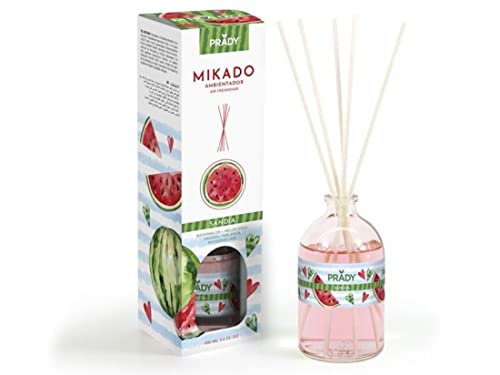 PRADY - Ambientador Mikado Sandia - 100ml - Aroma Jugoso y Refrescante