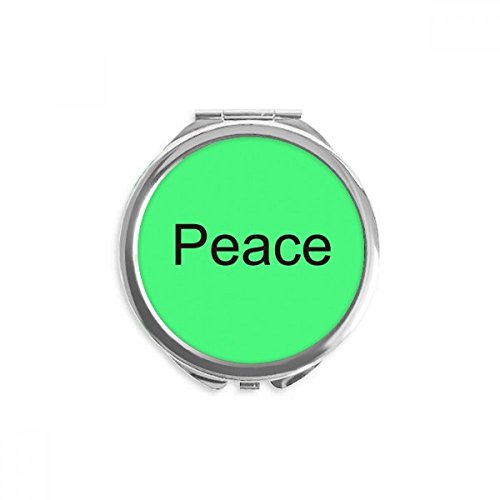 Miroir rond maquillage de poche portatif pour corriger les imperfections partout