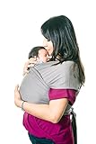 moby wrap erfahrung MOBY Design   Babytragetuch Moby Wrap MDBOX001 Babytragetuch