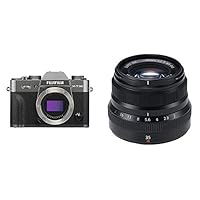 Fujifilm X-T30 Body Charcoal Silver + Fujinon XF35mmF2 R WR Lens Black