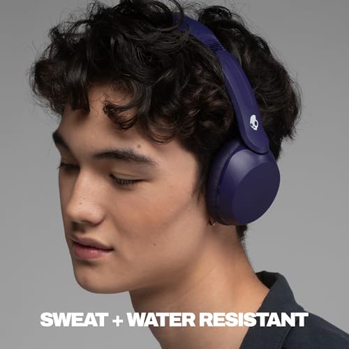 Image of Skullcandy Icon 180 Wireless On-Ear Bluetooth Headphones, Up to 50 Hours Battery, Lightweight and Travel Ready, Secure Fit, Sweat and Water Resistant, Microphone iPhone Android - Future