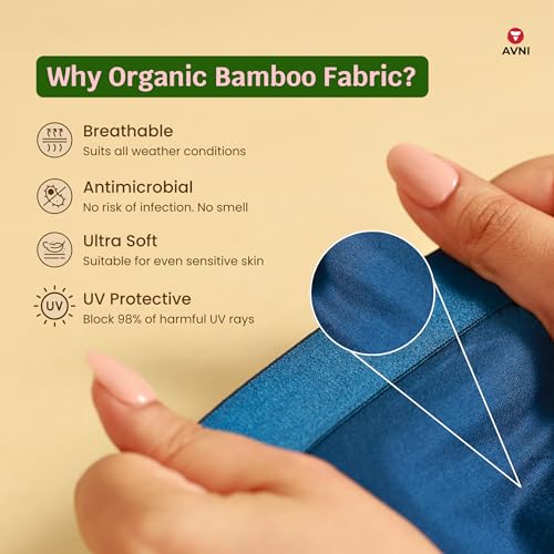 Image of Avni - Washable Period Panty | Pack of 1 | Breathable Bamboo Fabric | Medium to Heavy Flow | Protection up to 10 hrs | No Leaks, No Stains | High Waist Underwear for Women | Reusable for 2 yrs