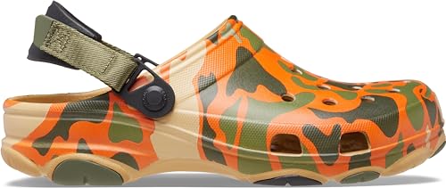 Image of Crocs Classic Men's Clogs, Tan Multi, 43 /44 EU
