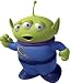 5" Green 3 Eyed Space Alien Toy Story Disney Pixar Removable Peel Self Stick Adhesive Vinyl Decorative Wall Decal Sticker Art Kids Room Home Decor Girl Boy Children Bedroom Nursery 4 x 5 Inch
