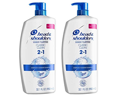 Head and Shoulders Shampoo and Conditioner 2 in 1, Anti Dandruff Treatment