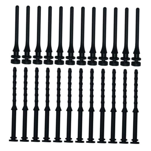 Toddmomy 100 piezas Montajes Antivibración para Ventiladores PC Tornillos de Goma para Reducción de Ruido Montaje para Refrigeración Instalación Rápida para Proyectos DIY