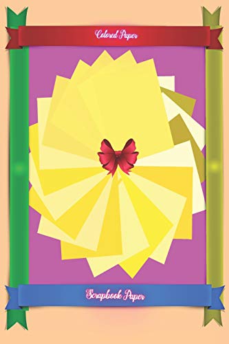 Scrapbook Paper: Color Paper (Rainbow Group Colored Sheet (6x9) Series 1)