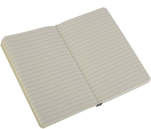 Vista 232 de Moleskine - Cuaderno clásico, tapa blanda, tamaño XL (7.5 x 9.5 pulgadas), a rayas/rayado, azul zafiro, 192 páginas Negro