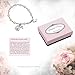 Precious Pieces Girl's Sterling Silver First Communion Gift Rosary Bracelet with White Cultured Pearl and Miraculous Medal (6-6.5