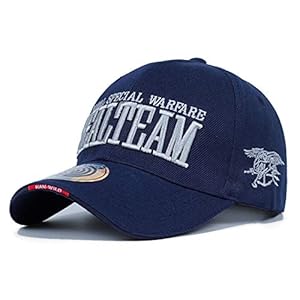 ShFhhwrl Baseball Kappe Navy Seal Team Tactical Cap Herren Army Baseball Cap Navyblue