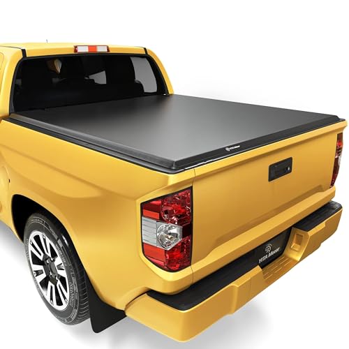 YITAMOTOR Soft Tri-Fold Truck Bed Tonneau Cover Compatible with Toyota