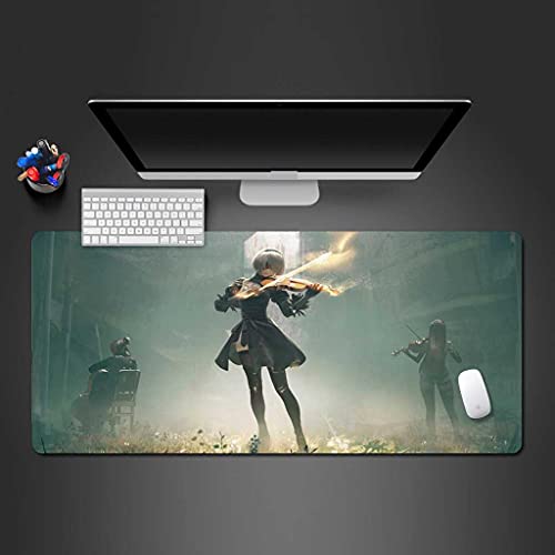 Tapis de Souris Gamer XXL 1000x500 à Surface Texturée 3D Caoutchouc Anti-Glisse