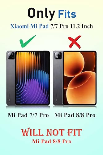 Image of ProElite Cover for Xiaomi Mi Pad 7 /7 Pro 11.2 inch Cover, Soft Flexible Flip Case Cover with Pen Holder for Xiaomi Pad 7 /7 Pro 11.2 inch, Support Auto Sleep Wake, [Recoil Series] - Starry Night