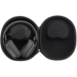 Aenllosi Hard Case for Logitech Zone Vibe 100/125 Wireless Headphones | EVA case construction, Water-resistant, Dust-resistant design, Smooth zipper access, Carry handle, Case only