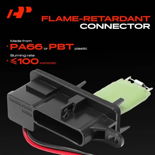 Image of A-Premium Front HVAC Blower Motor Resistor Compatible with Chevrolet & GMC | for Astro 1996-2005, Safari 1996-2005