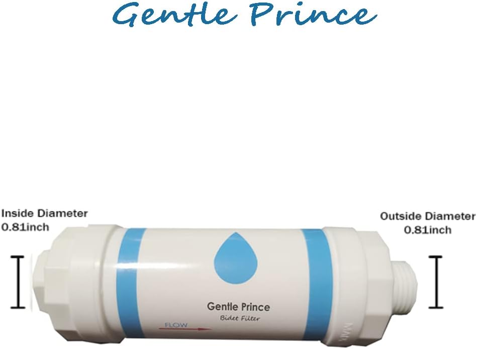 Gentle Prince ION WATER Bidet filter - Premium Bidet Filter for Electronic Bidet Toilet Seats (4PCS)