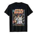 Star Wars Return Of The Jedi Retro Group Poster T-Shirt