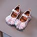 Summer And Autumn Fashion Girls Casual Shoes Colorful Sequins Bow Flat Lightweight Dress Shoes Baby (Pink, 6 Toddler)