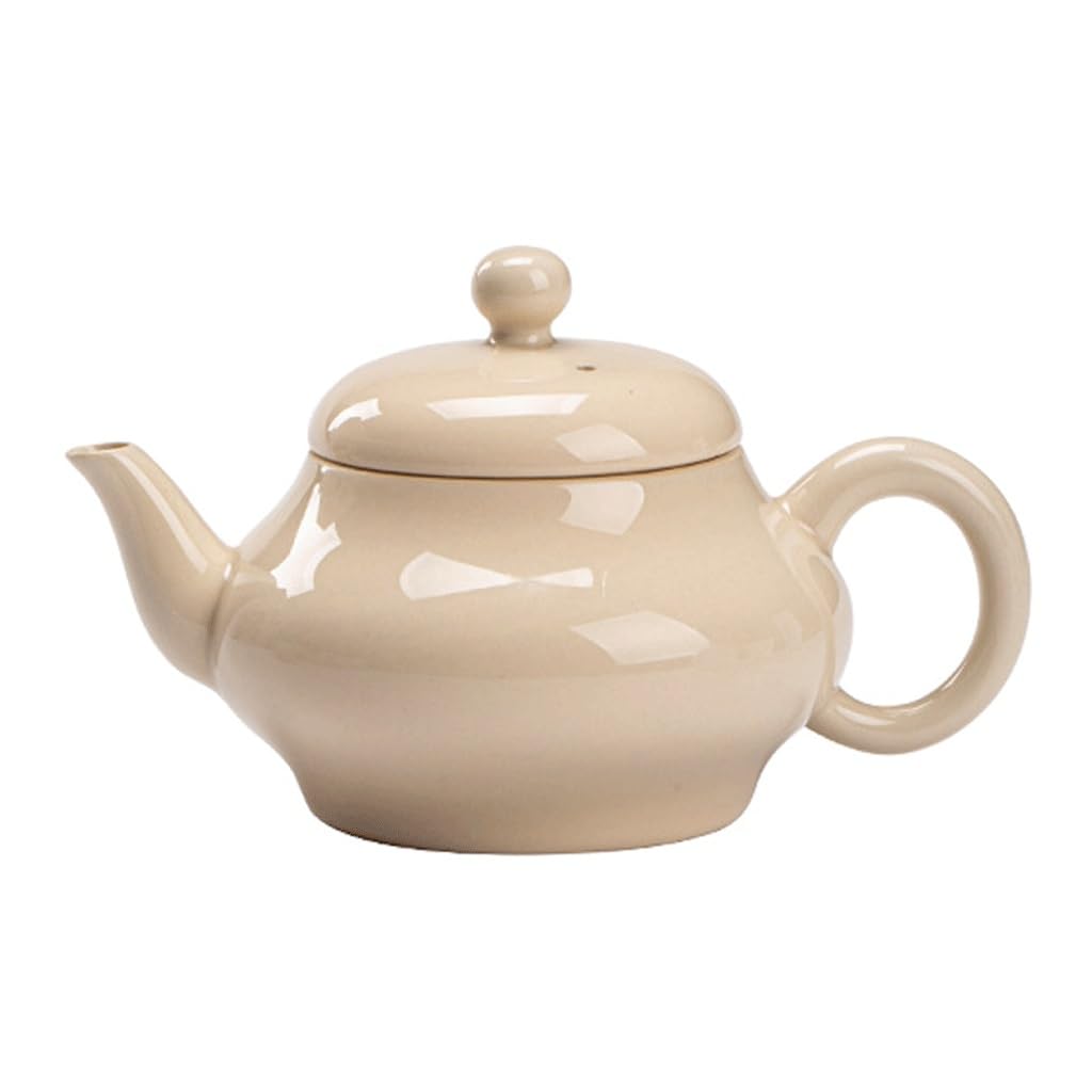 Ceramic Tea Pot Teapot, Ceramic Teapot Handheld Kung Fu Tea Single Pot(A)