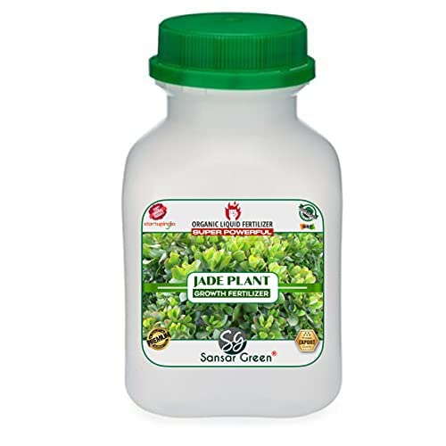 Sansar Green® Jade Plants Growth Liquid Fertilizer, Premium Essential Super Powerful Liquid Fertilizer for the Best Growth of Jade Plants with Growth Nutrients and Charged Micro-Organism (50 ml) (B09H5WXFD6) Amazon Price History, Amazon Price Tracker