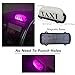 FUNGNLY PINK TAXI Sign Light for Car,USB Rechargeable Battery,Waterproof Dome LED Light with Sealed Base,PINK TAXI Sign