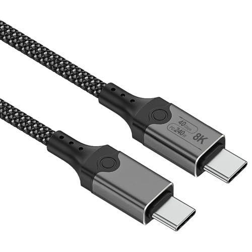 Transfert de données rapide 40 Gbit/s avec le câble USB de type C PD240W - 2