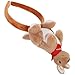 LOGOFUN 6pcs Cute Plush Kangaroo Doll Headbands 3D Stuffed Animal Hair Hoops for Zoo Theme Parties and Photo Accessories