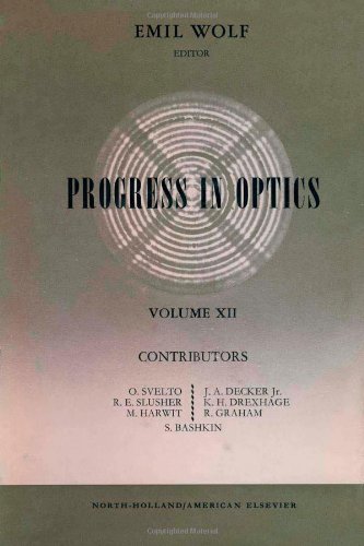 Buy Progress in Optics Volume 12 — BookShops.in