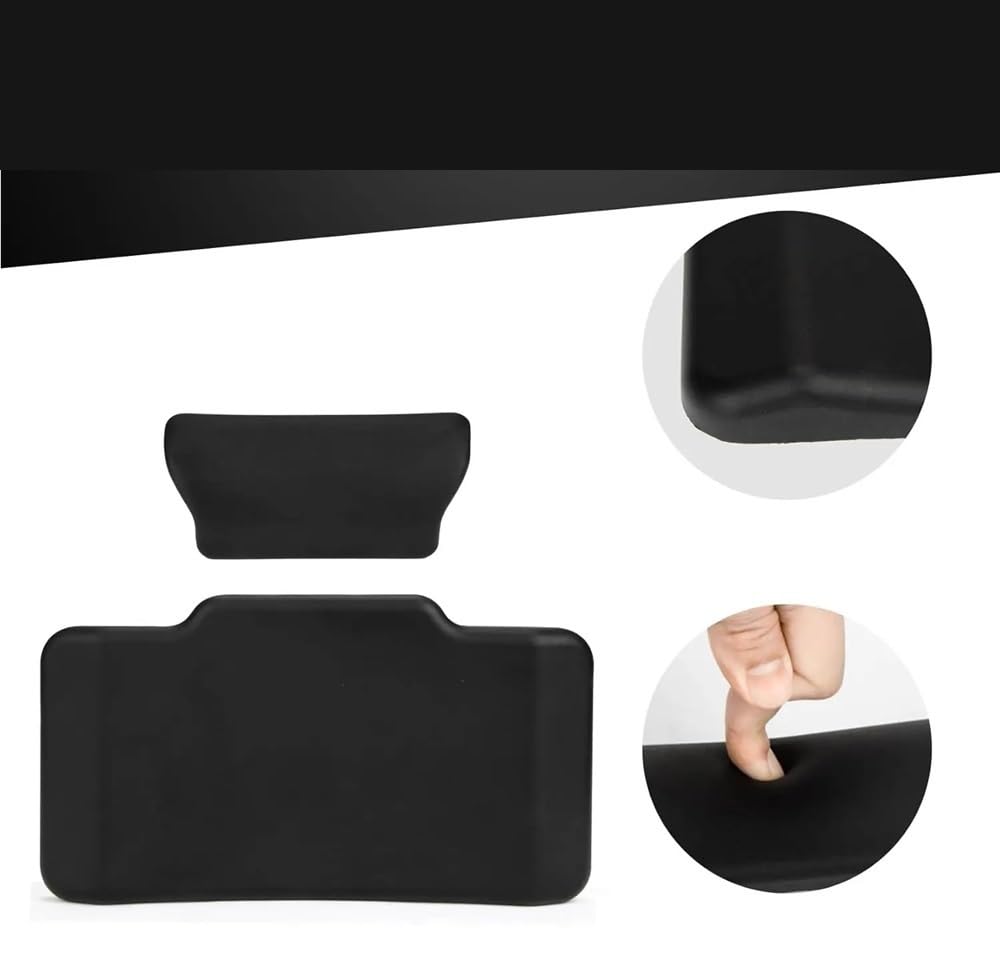 Coussin Siège Dossier Arrière Moto pour Dossier Passager Moto pour Universel Coussin Coffre boîte arrière Caisse Queue