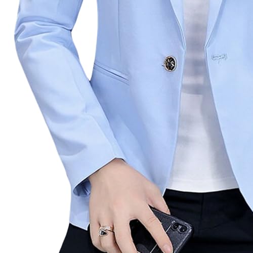 Men's Casual Blazer Slim Fit Sport Coat Personality Business Daily Suit Top One Button Lightweight Jackets3