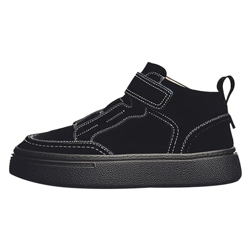 Zapatos descalzos para hombre High Top Zapatos de moda para hombre Fondo grueso Suede Zapatos Casuales Zapatos de running antideslizantes Plataforma Entrenador Zapatos Confort Slip Barefoot Shoes
