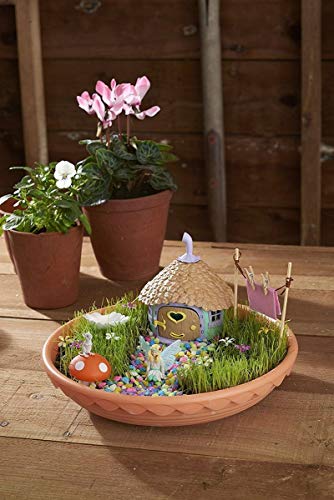 My Fairy Garden Spielzeugset, Magischer Feen Garten, Garten für Kinder zum Selber Pflanzen & Spielen, Feen Garten Set inkl. Grassamen, Kreativset Mädchen, Ideales Weihnachtsgeschenk, ab 4 Jahres - 3