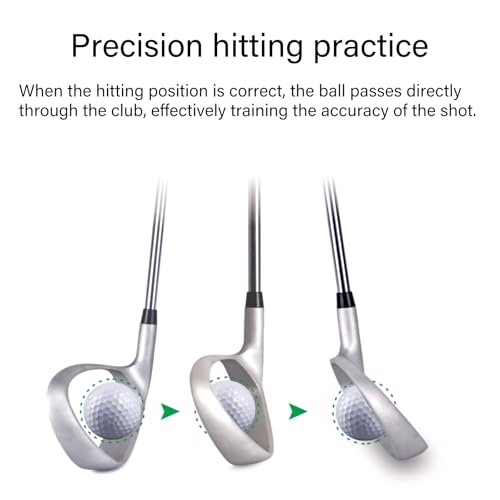 Golf swing training stick flexible pour corriger la posture et la trajectoire - 2