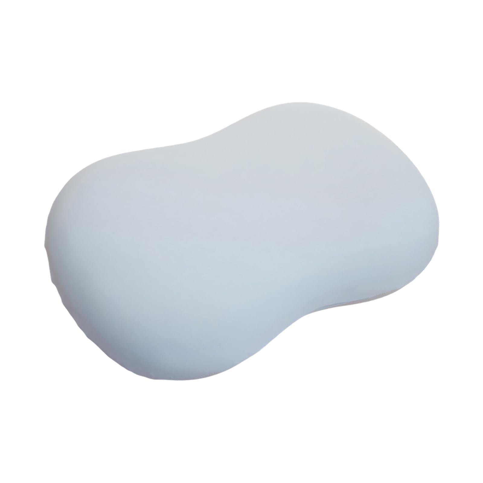 Laikoutd Ice Silk Pillow with Memory Foams Cores Cooling Neck for Comfortable Side Sleepers Cushion Ergonomic Neck